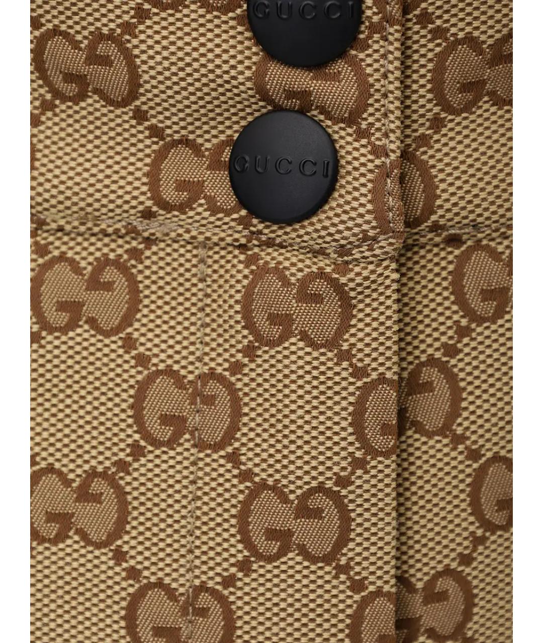 GUCCI Бежевые спортивные брюки и шорты, фото 6