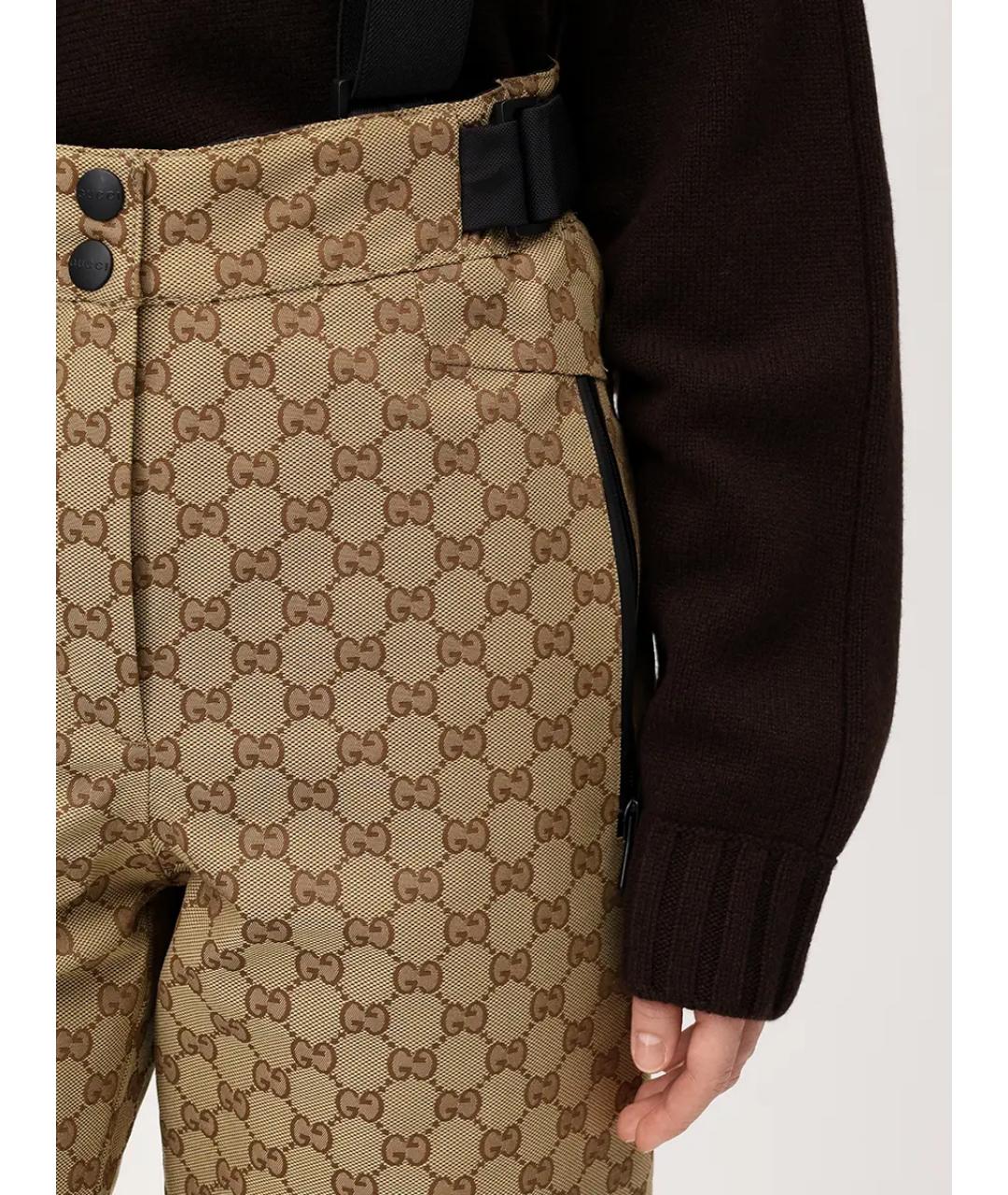 GUCCI Бежевые спортивные брюки и шорты, фото 5