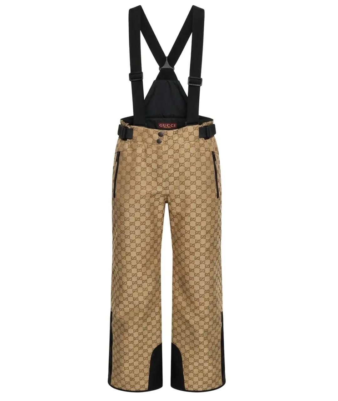 GUCCI Бежевые спортивные брюки и шорты, фото 1