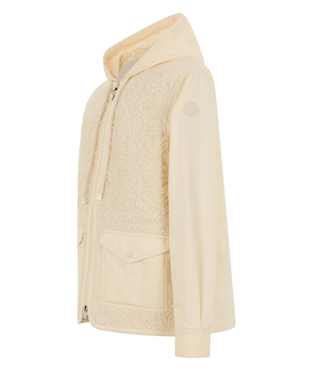 MONCLER Бежевая куртка, фото 3