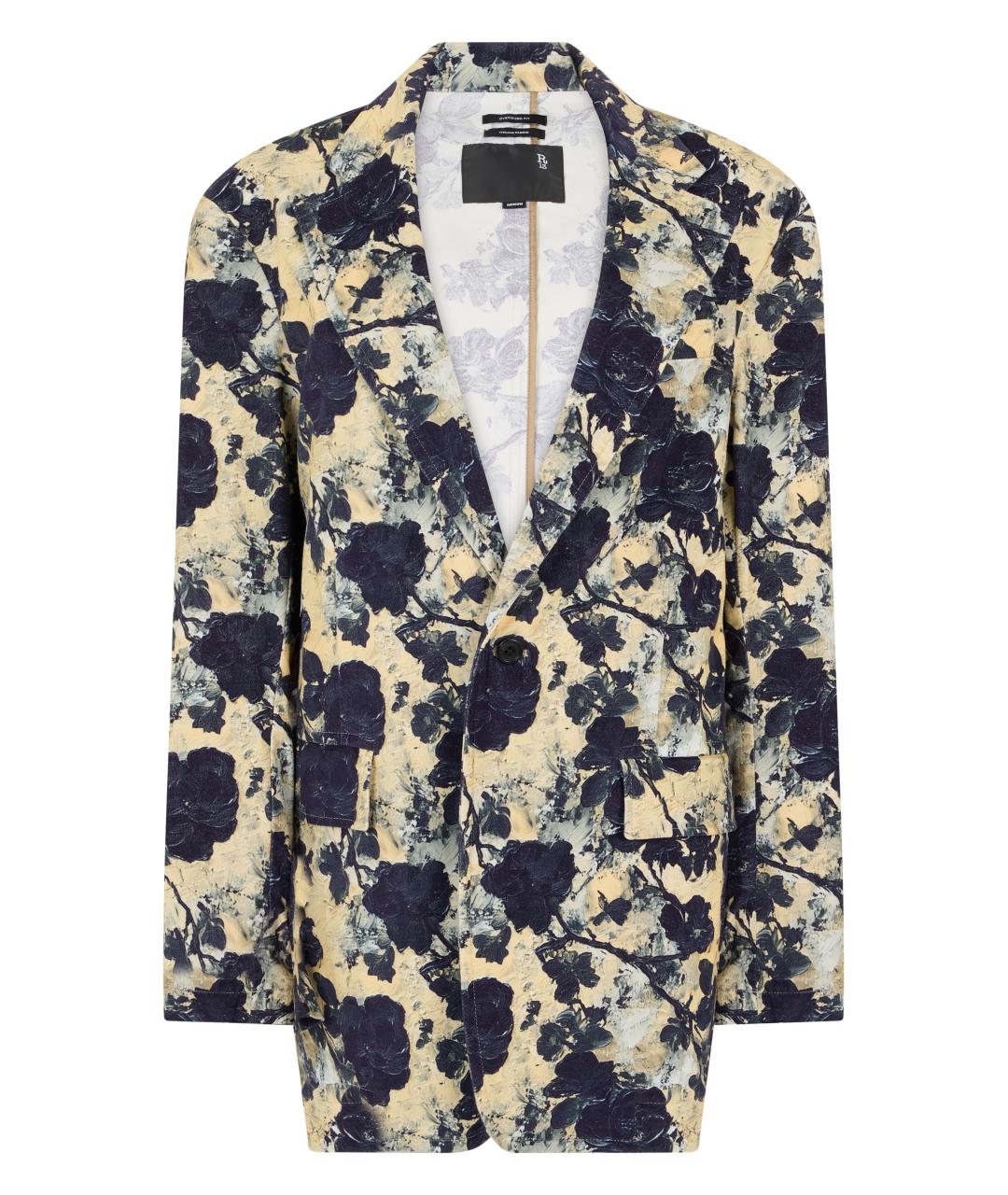 R13 Мульти хлопковый жакет/пиджак, фото 1