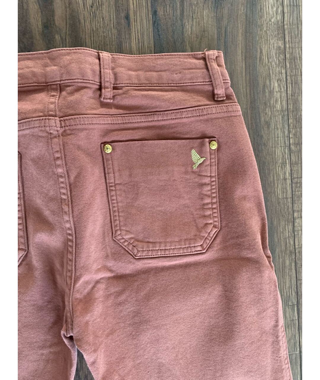 MIH JEANS Хлопко-эластановые прямые джинсы, фото 4