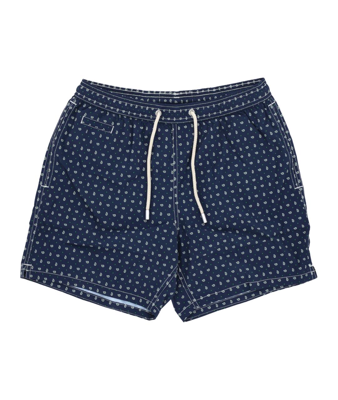 MC2 SAINT BARTH Синие полиэстеровые плавки, фото 1