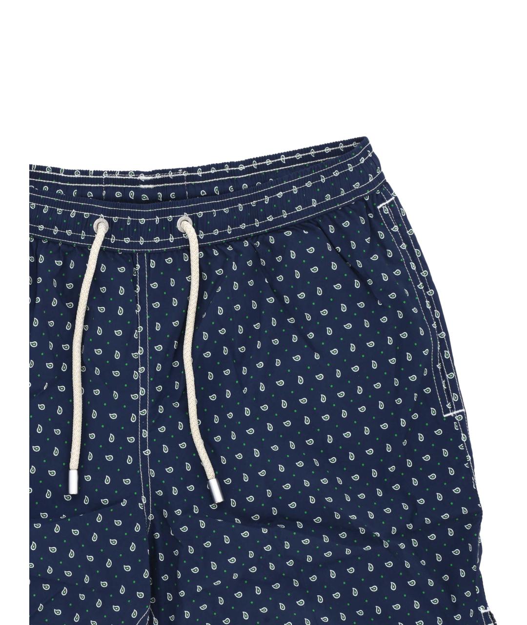 MC2 SAINT BARTH Синие полиэстеровые плавки, фото 2