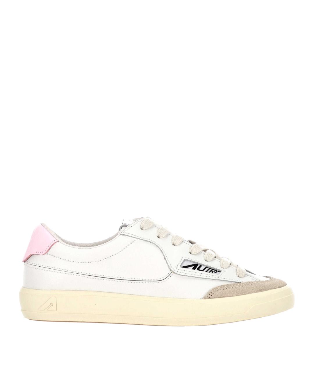 AUTRY Белые кожаные кеды, фото 1