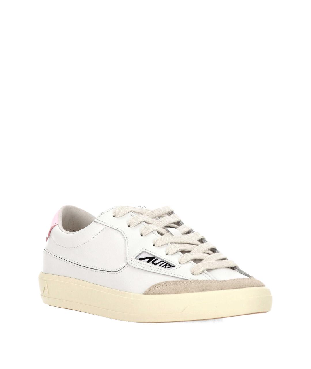 AUTRY Белые кожаные кеды, фото 2