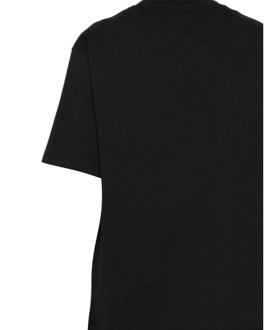 KENZO Черная хлопковая футболка, фото 3