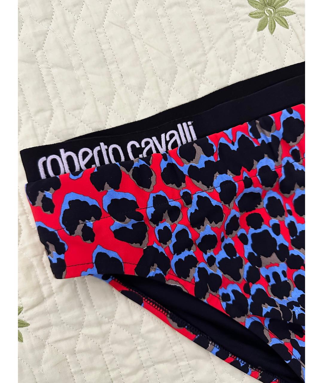 ROBERTO CAVALLI Мульти полиамидовые плавки, фото 4