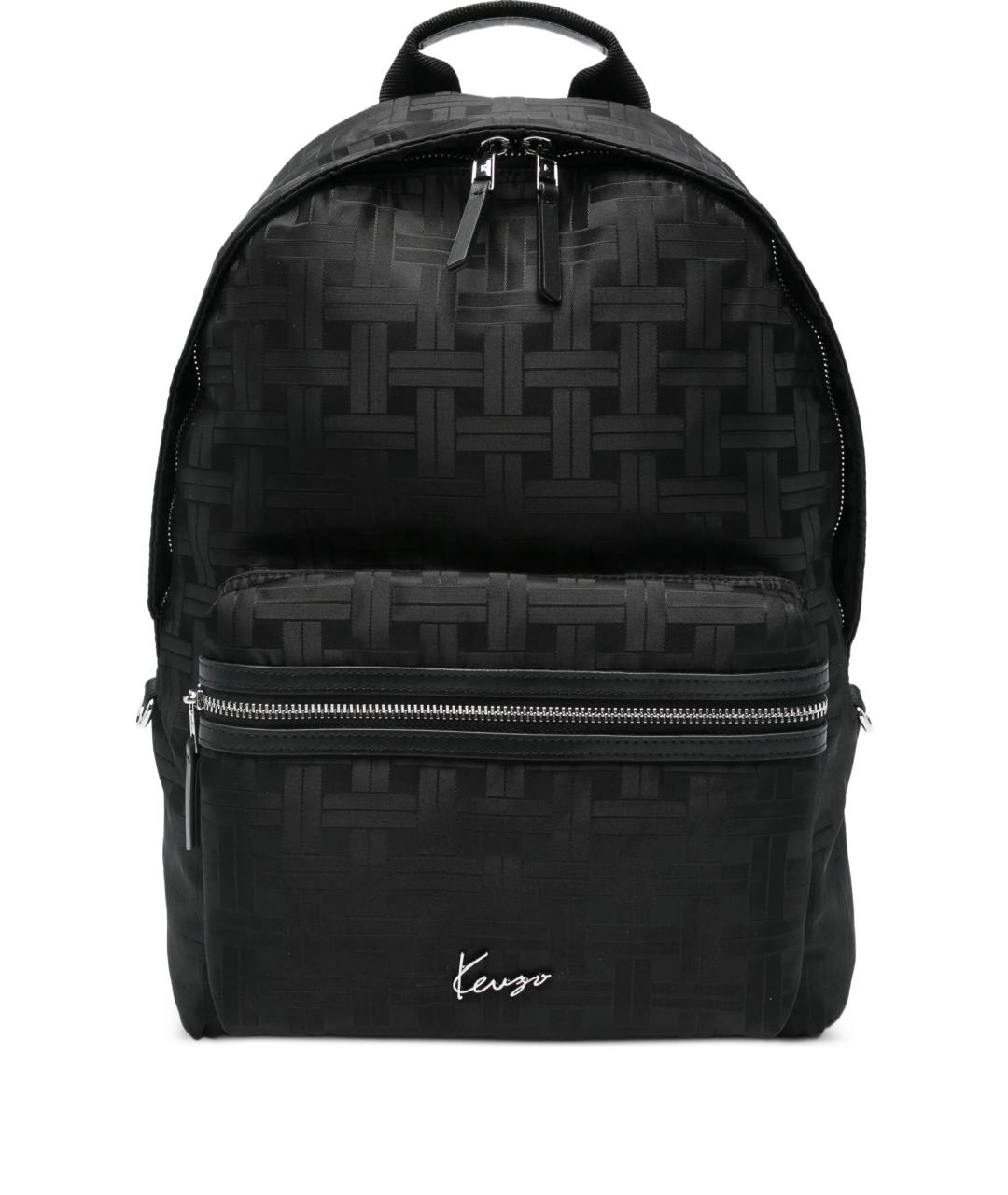 KENZO Черный синтетический рюкзак, фото 1
