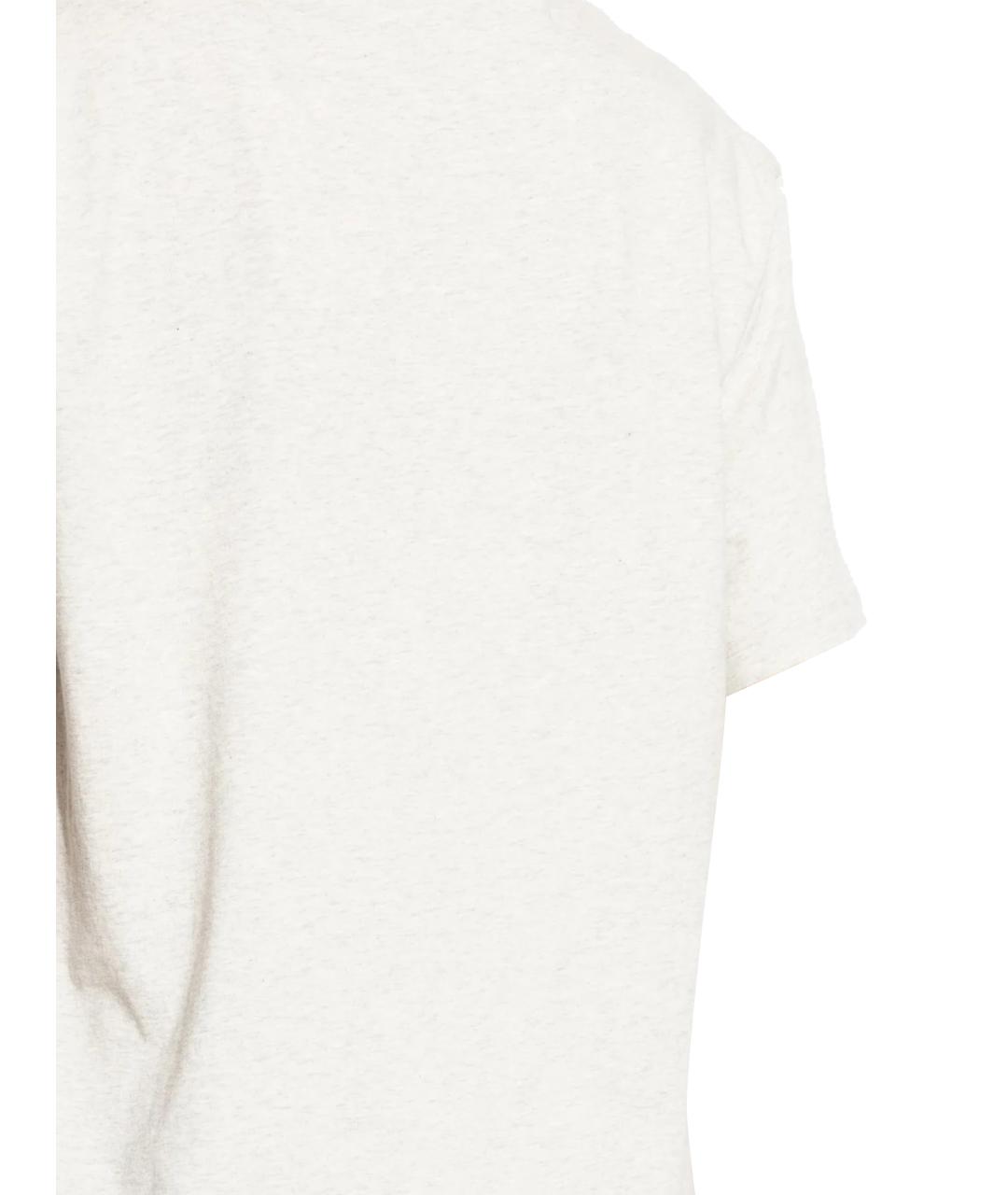 KENZO Серая хлопковая футболка, фото 3