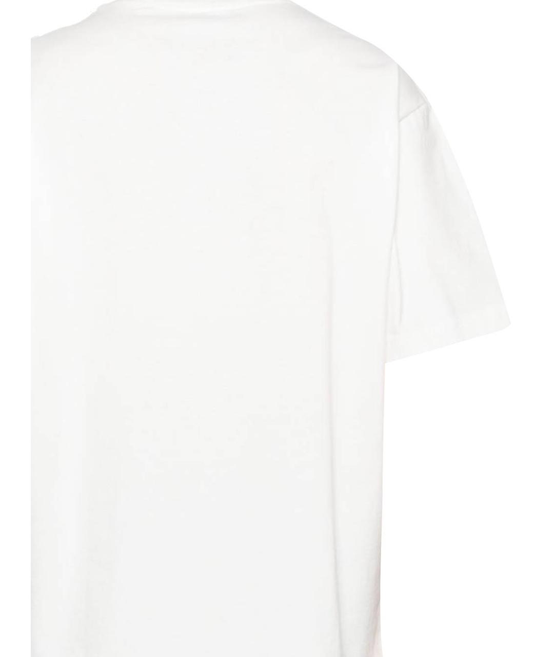 KENZO Белая хлопковая футболка, фото 3
