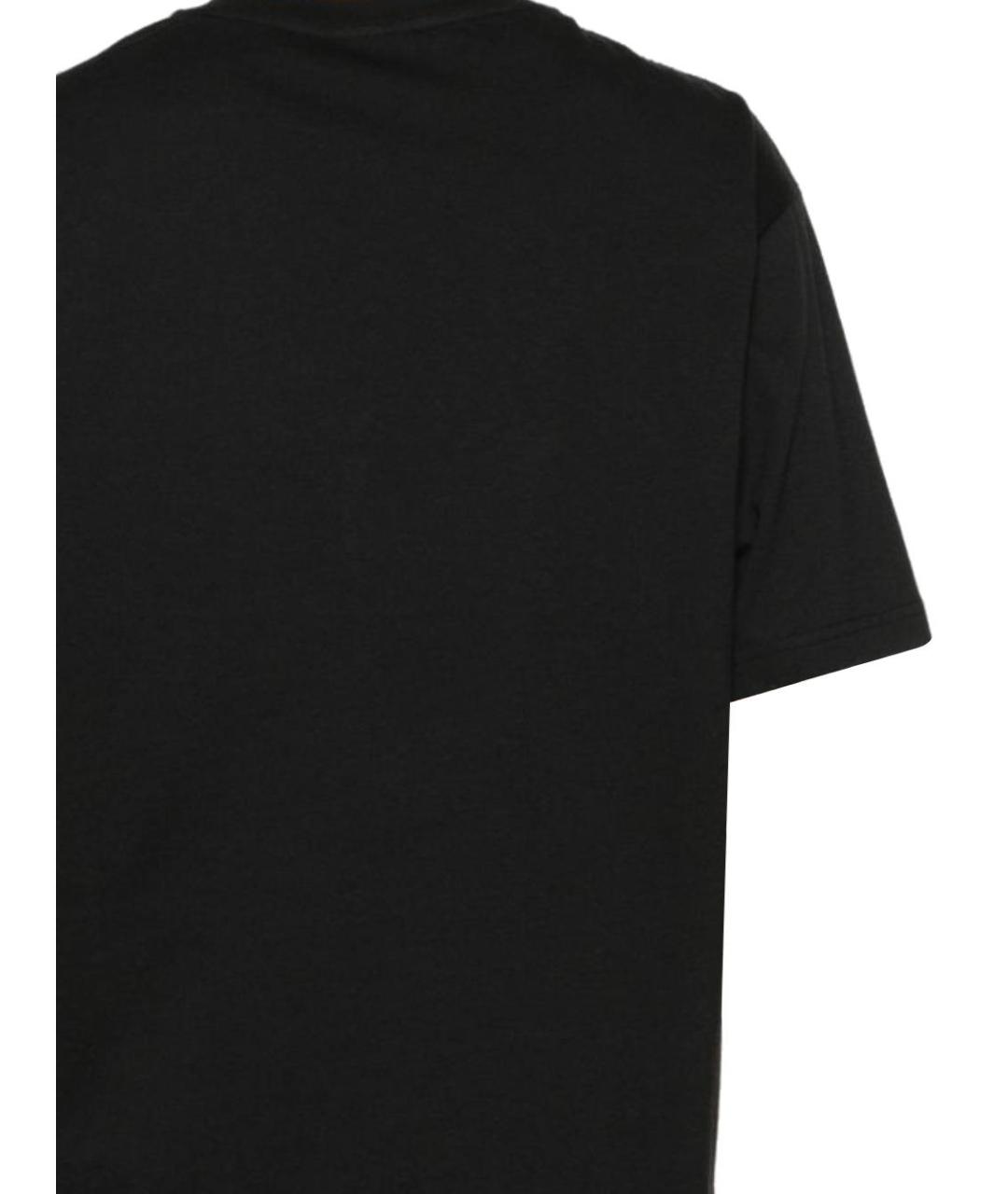 KENZO Черная хлопковая футболка, фото 3