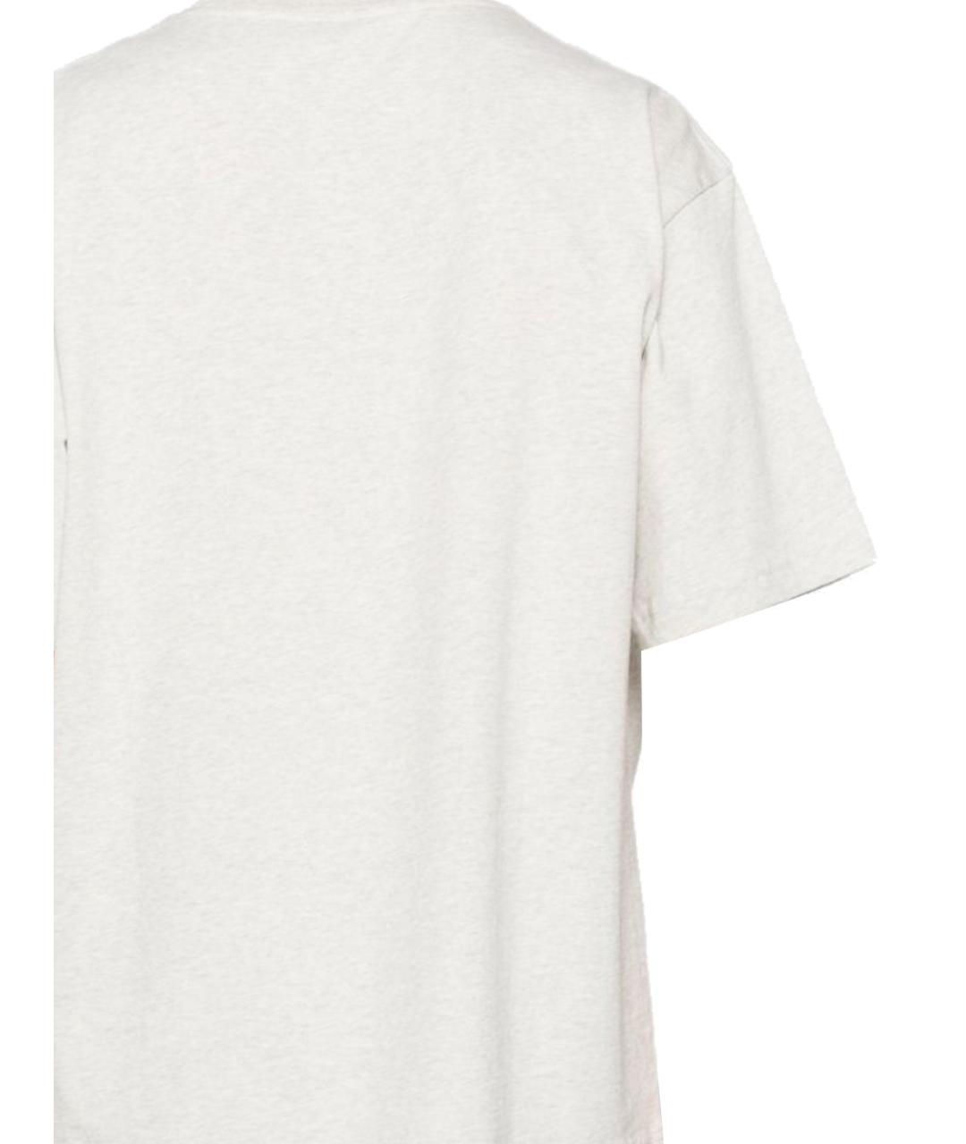 KENZO Серая хлопковая футболка, фото 3