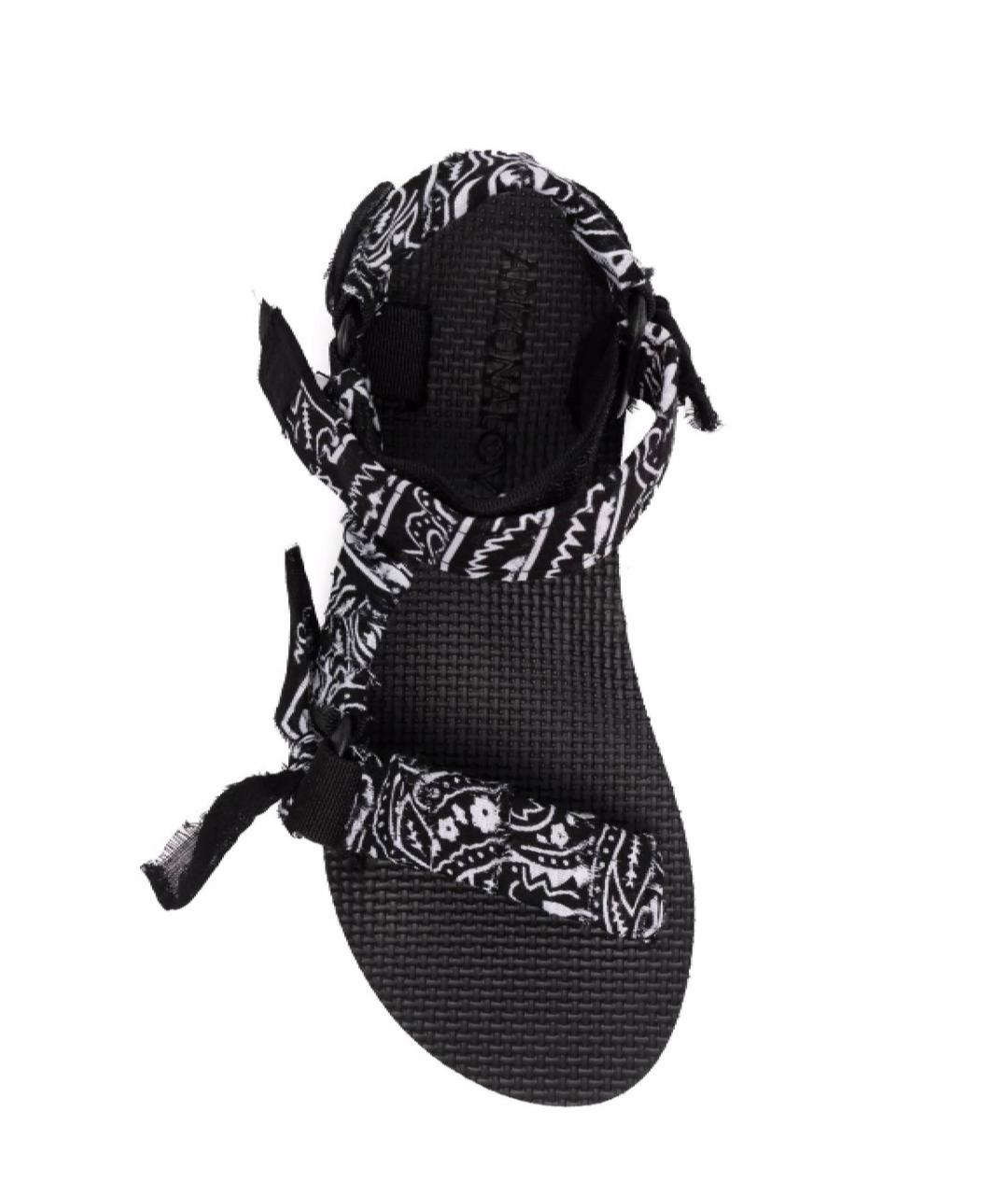 ARIZONA LOVE Черные текстильные сандалии, фото 4