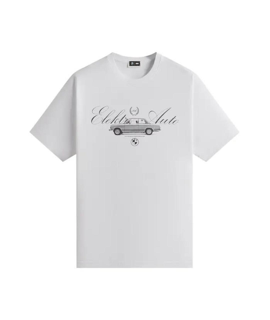 KITH Белая хлопковая футболка, фото 1