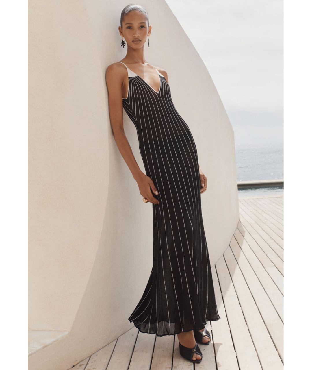 CHANEL Черное повседневное платье, фото 3