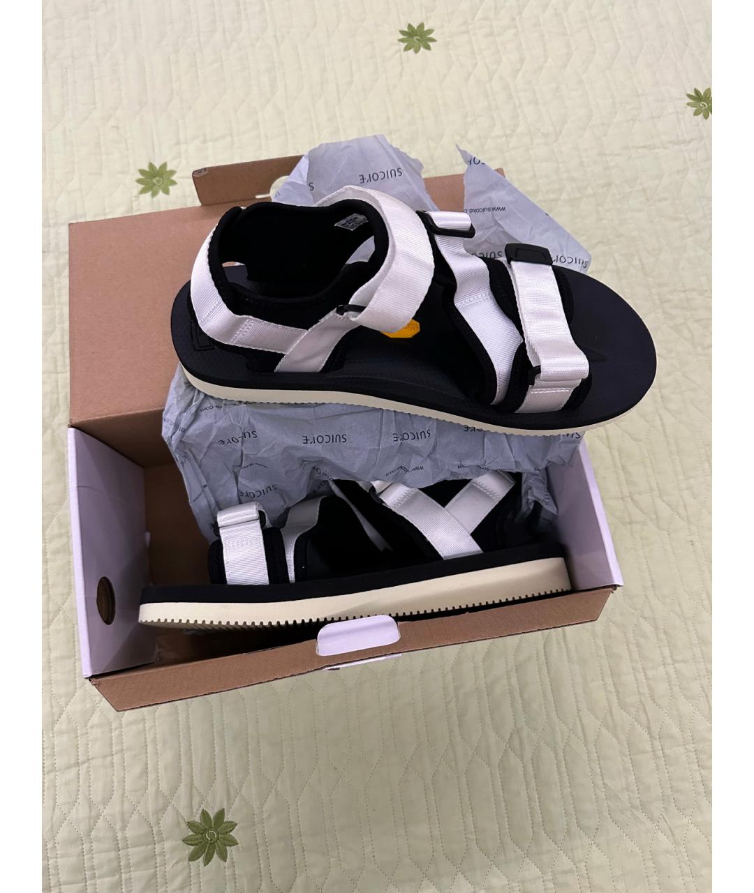 SUICOKE Белые сандалии, фото 6