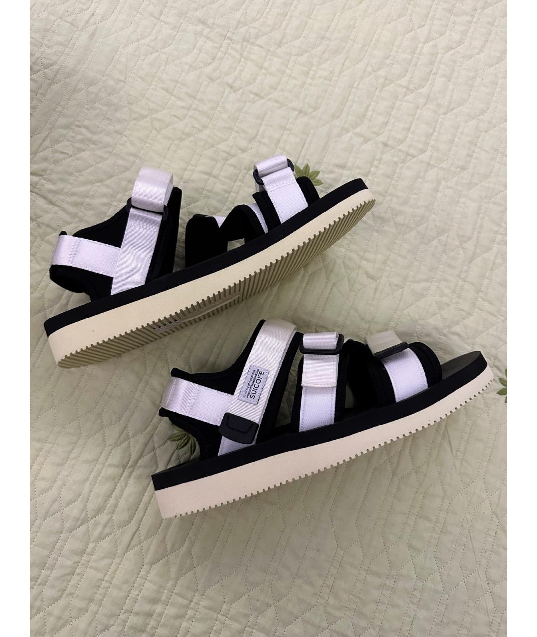 SUICOKE Белые сандалии, фото 3