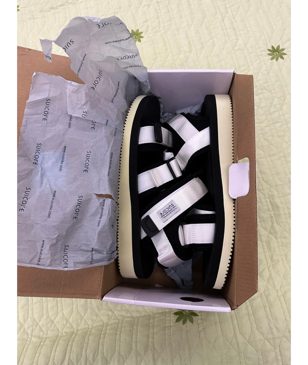 SUICOKE Белые сандалии, фото 7