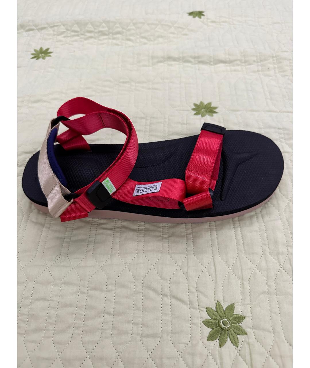 SUICOKE Красные сандалии, фото 10