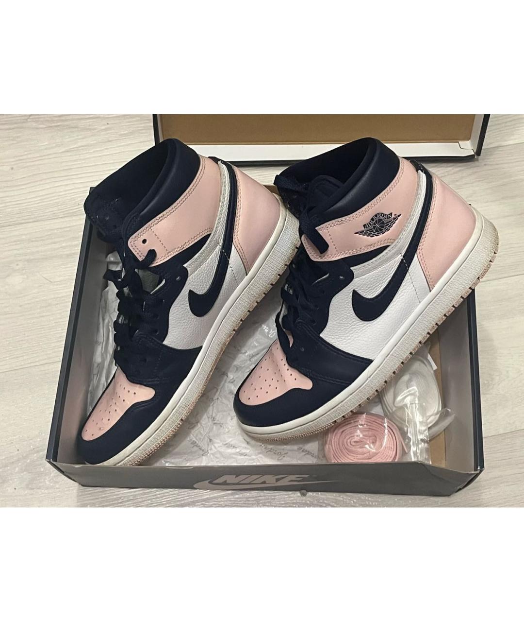 NIKE Кожаные кроссовки, фото 2