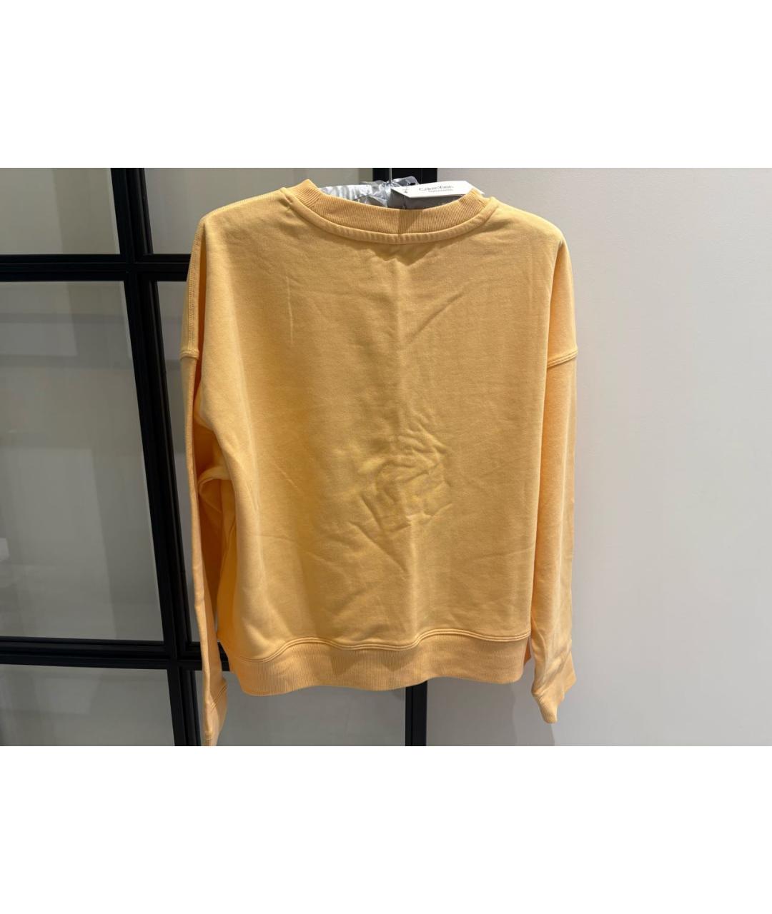 CALVIN KLEIN Оранжевый хлопковый костюм с брюками, фото 4