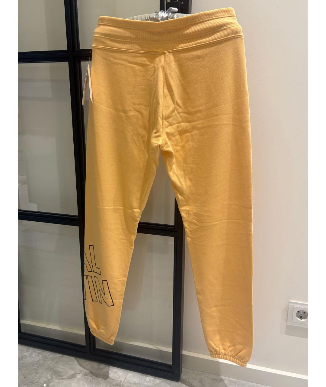 CALVIN KLEIN Оранжевый хлопковый костюм с брюками, фото 5