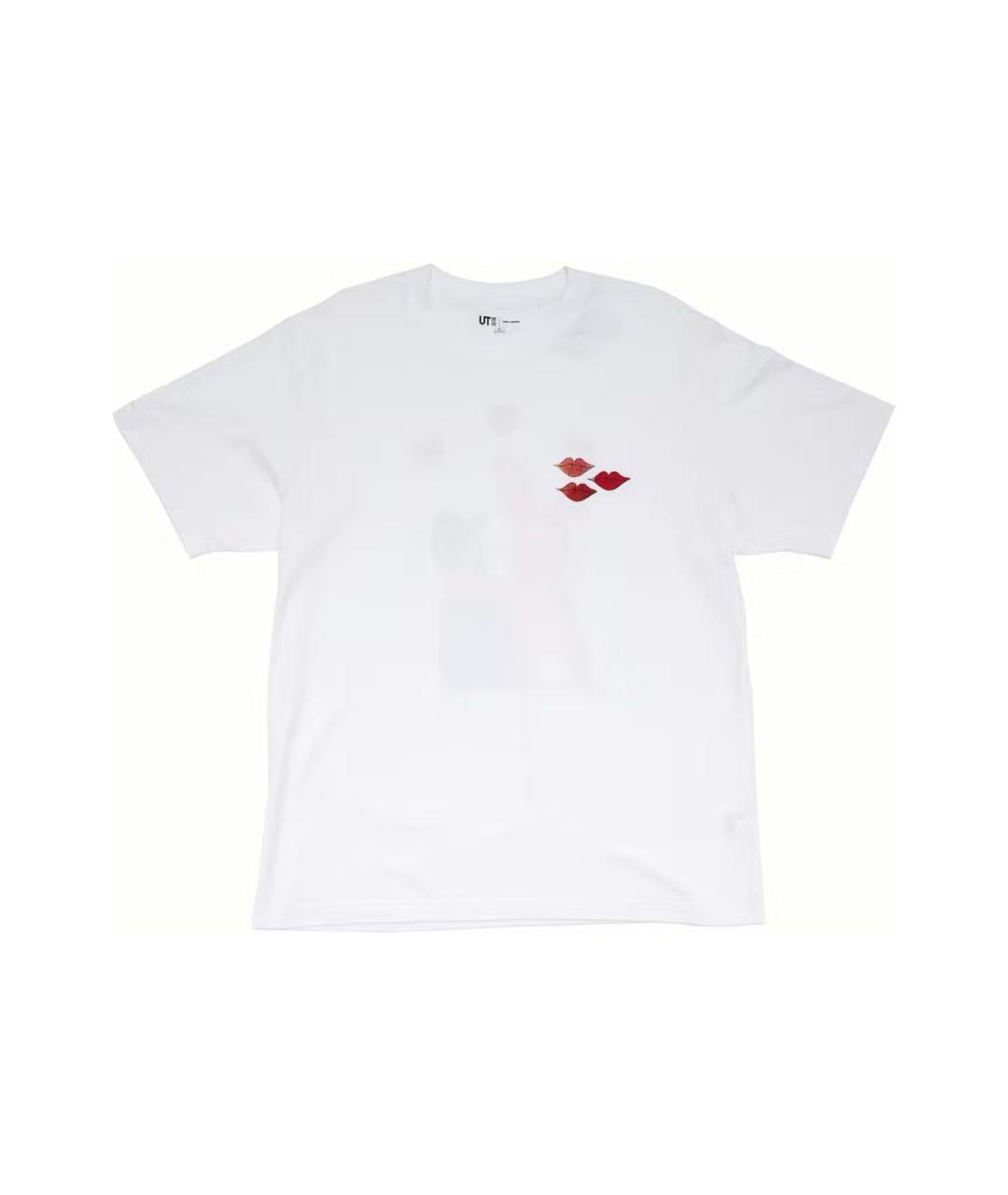 KAWS Белая хлопковая футболка, фото 1