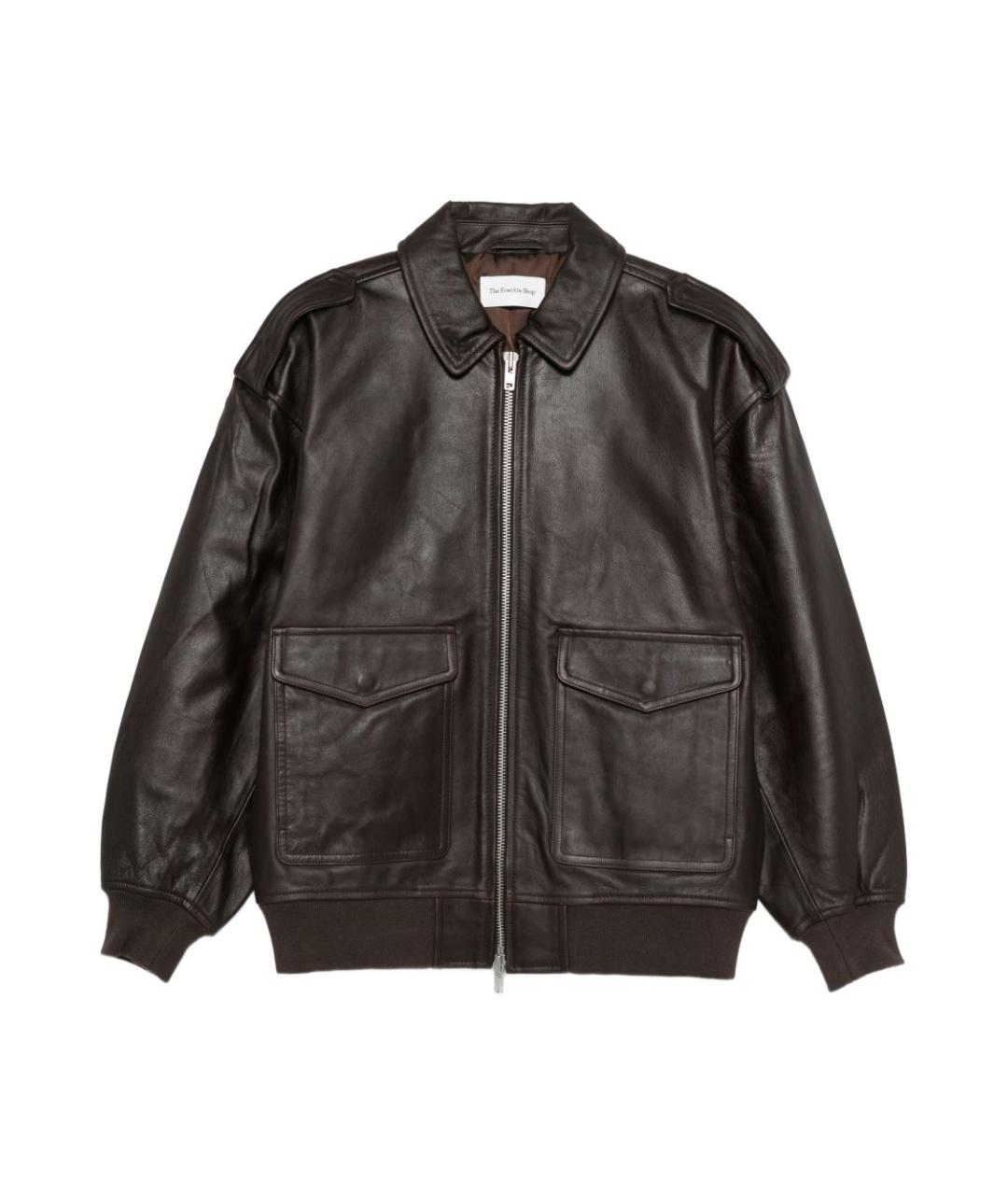 THE FRANKIE SHOP Кожаная куртка, фото 1