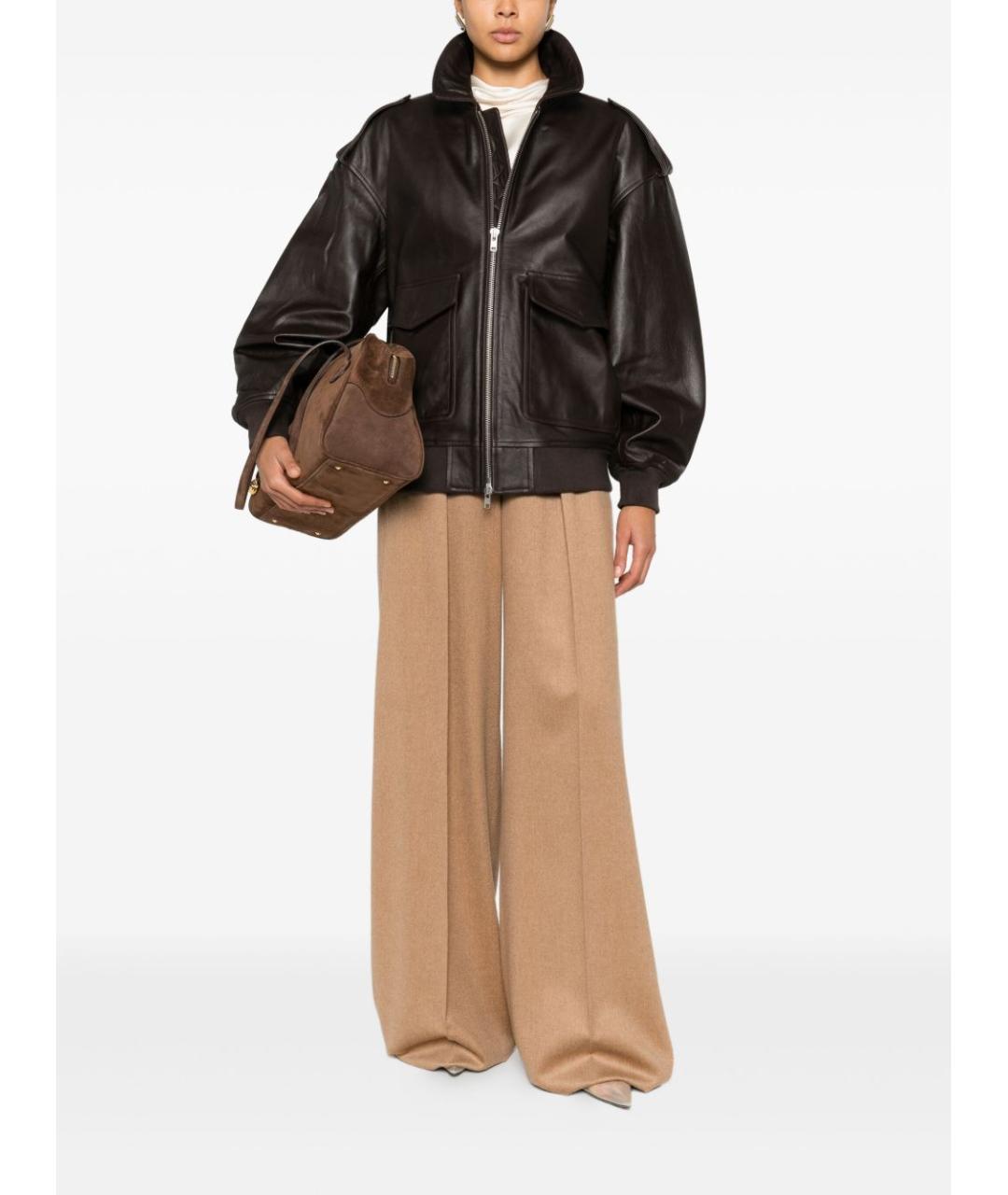 THE FRANKIE SHOP Кожаная куртка, фото 2