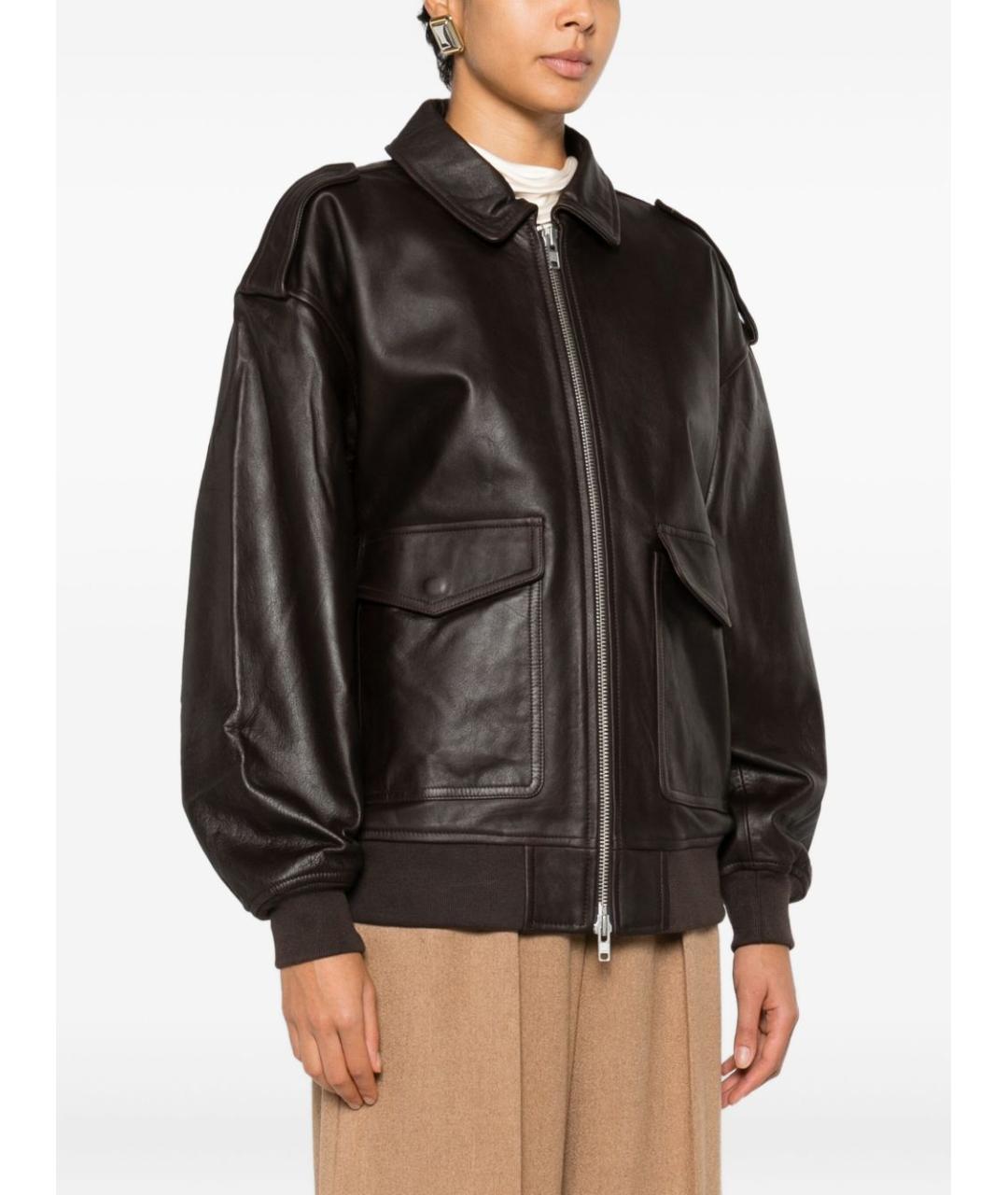 THE FRANKIE SHOP Кожаная куртка, фото 4