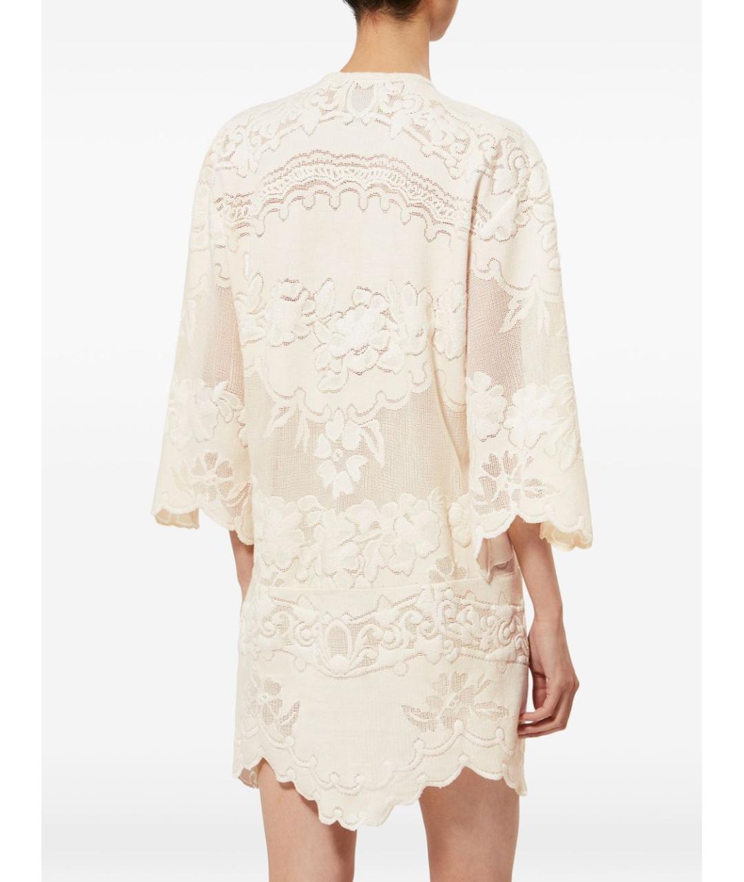 ISABEL MARANT Бежевая хлопковая рубашка, фото 3