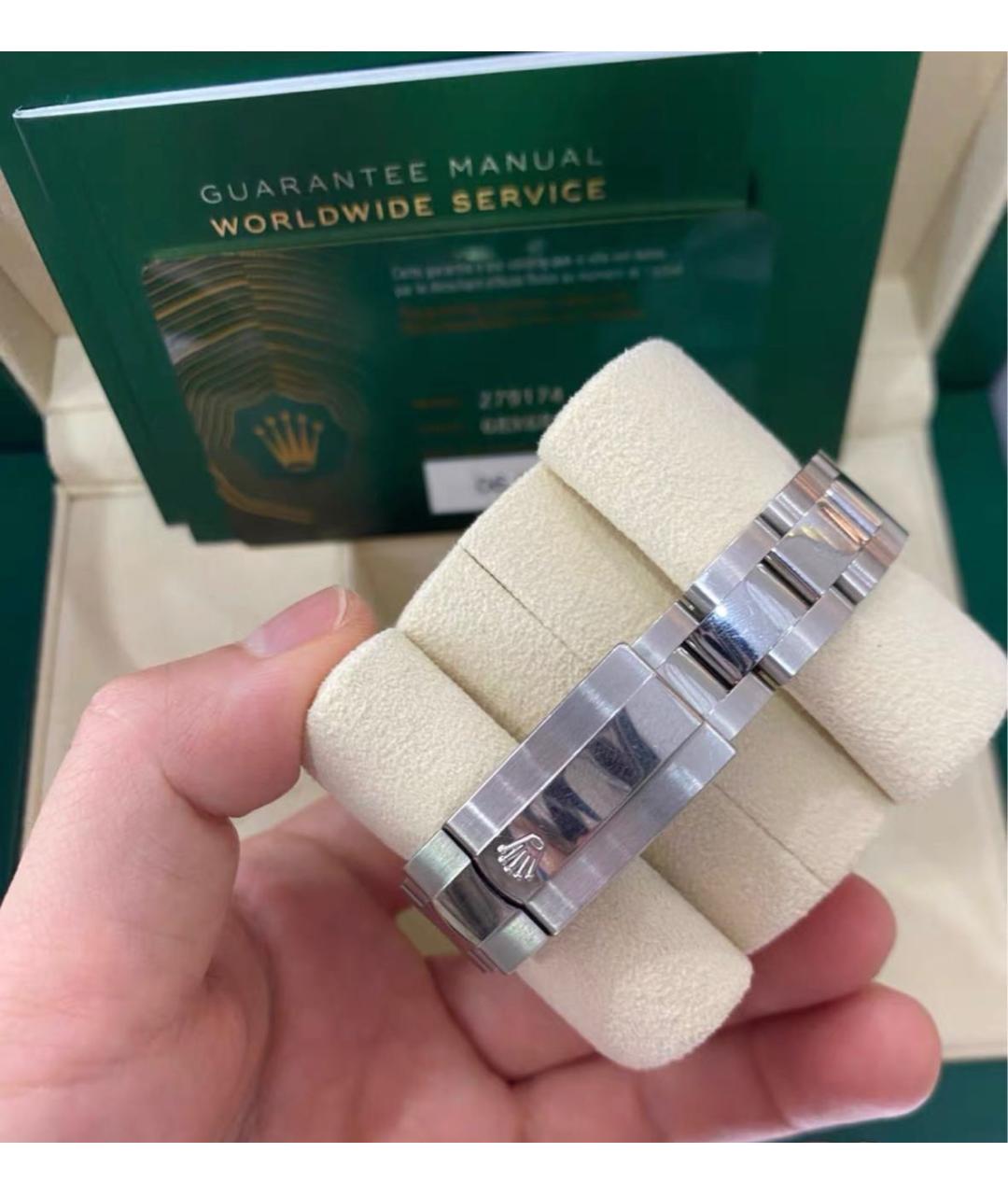 ROLEX Серебряные часы, фото 3