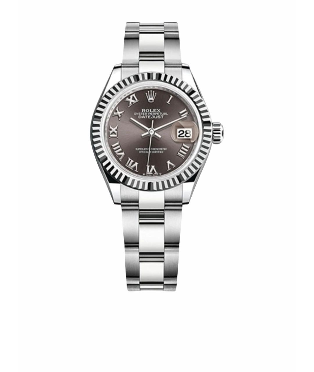 ROLEX Серебряные часы, фото 1