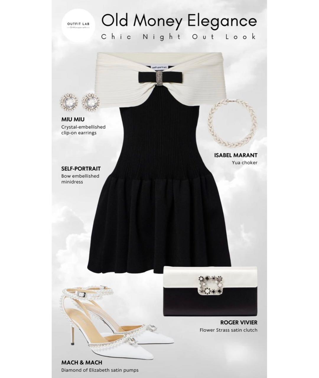 SELF-PORTRAIT Черное коктейльное платье, фото 7