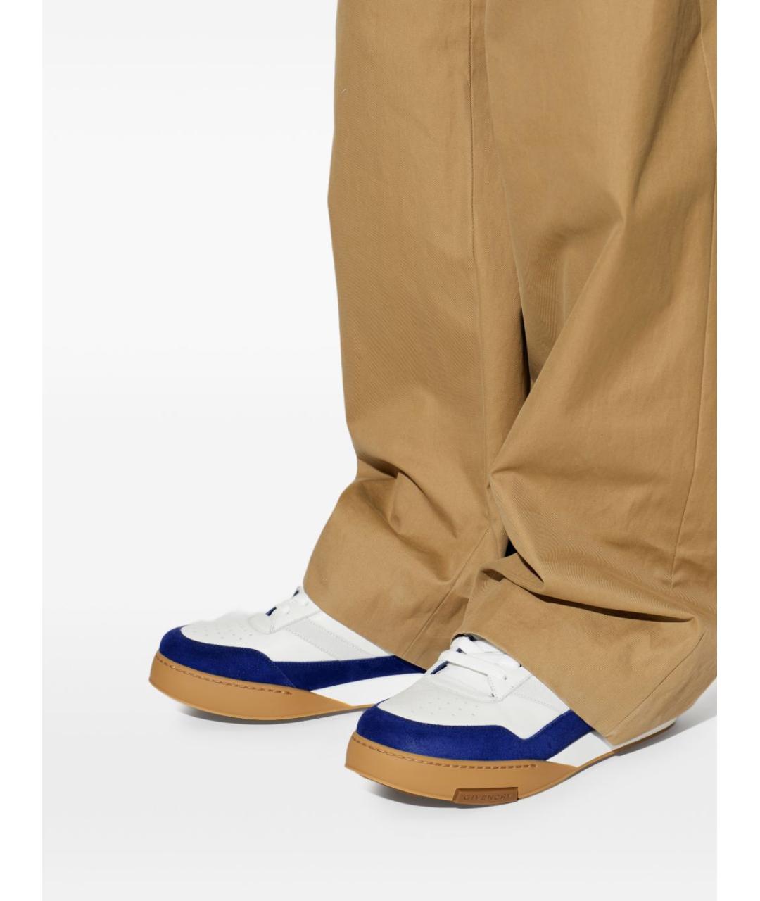 GIVENCHY Мульти кожаные низкие кроссовки / кеды, фото 5