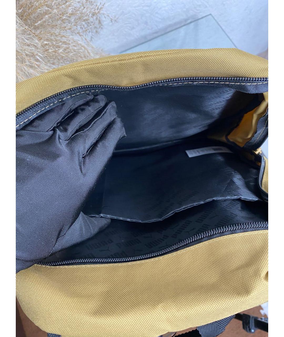 PUMA Бежевый тканевый рюкзак, фото 4