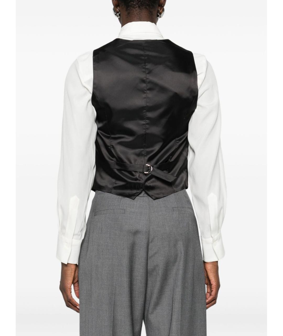 THE FRANKIE SHOP Черный жилет, фото 2