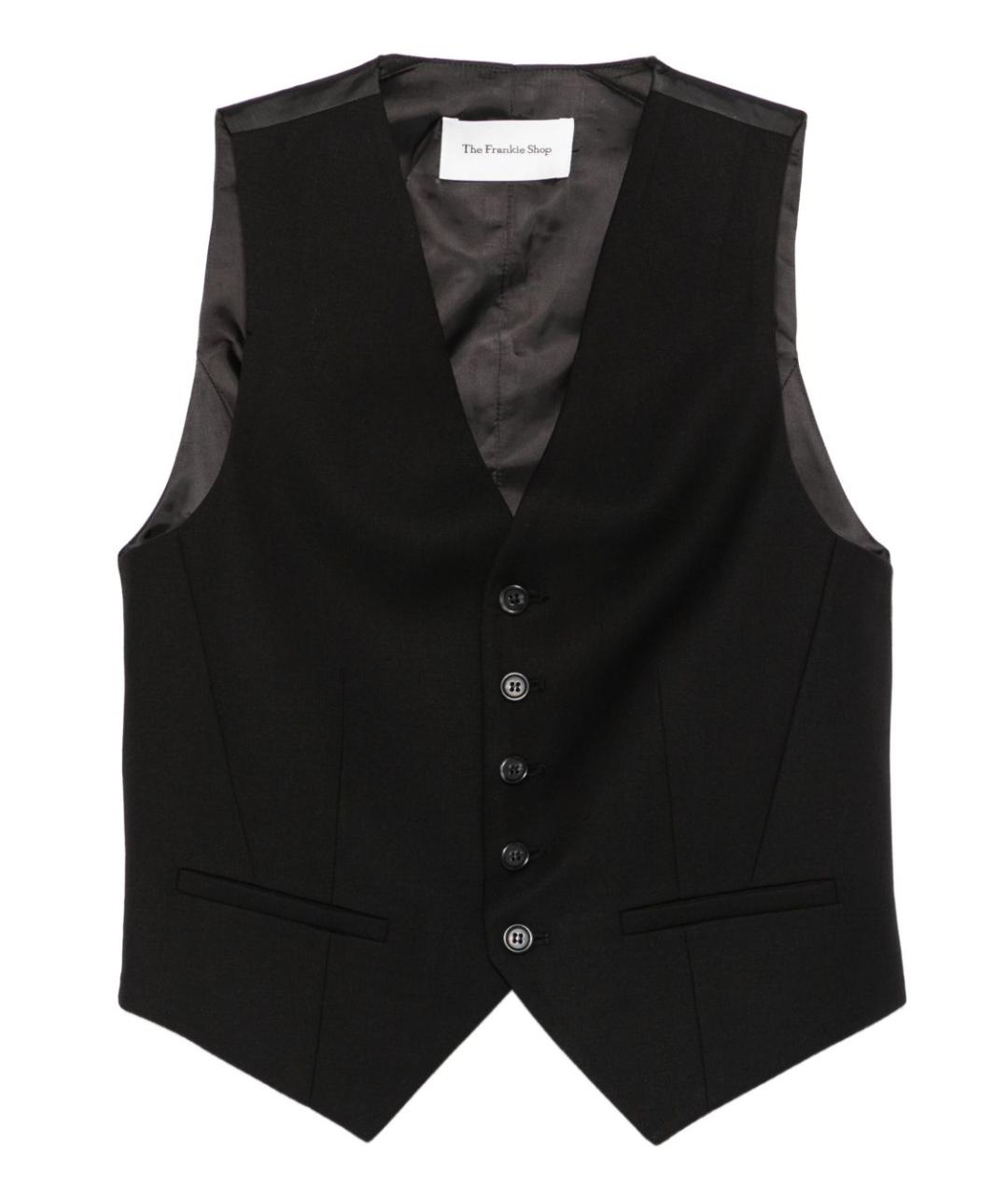 THE FRANKIE SHOP Черный жилет, фото 1