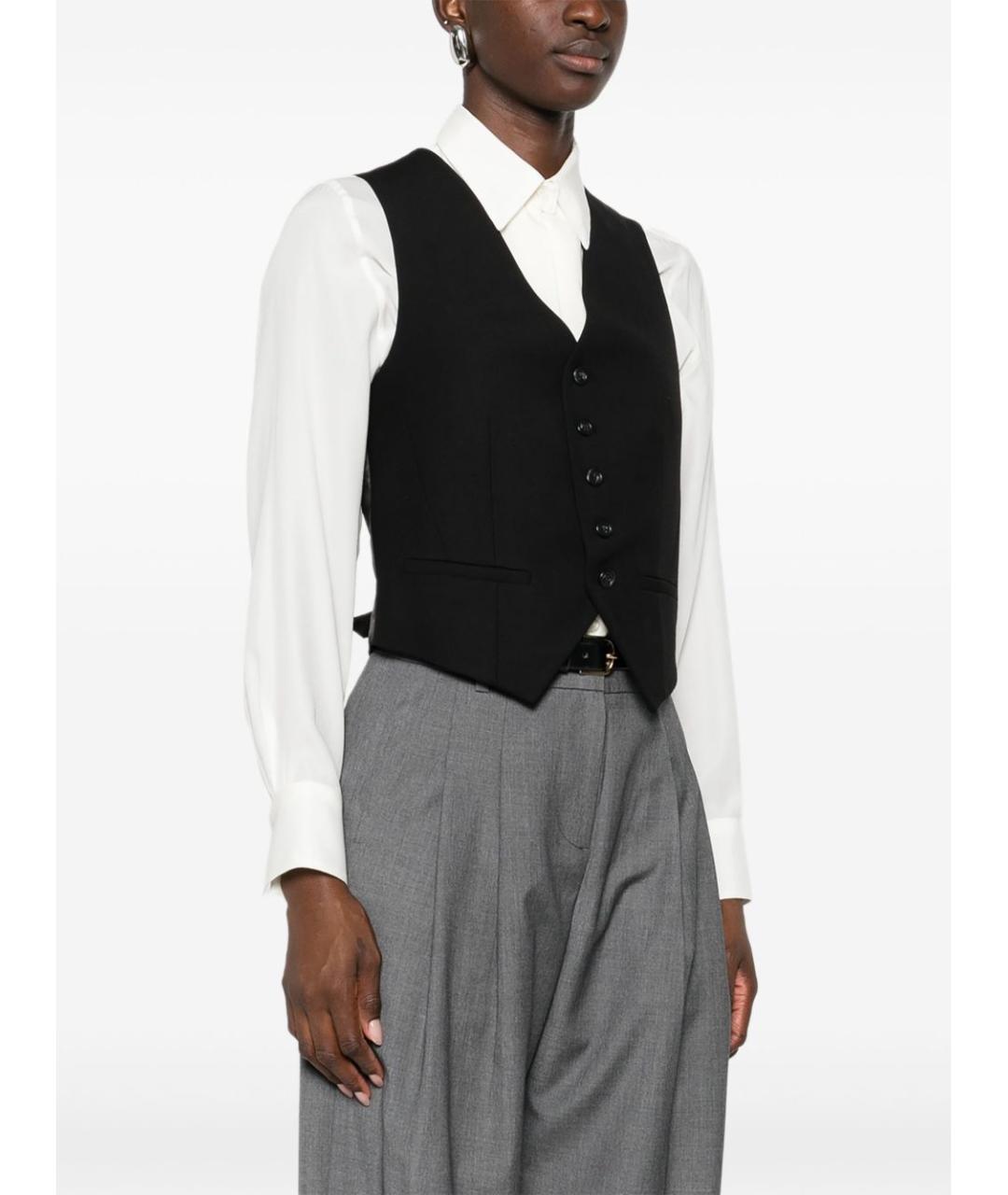 THE FRANKIE SHOP Черный жилет, фото 5