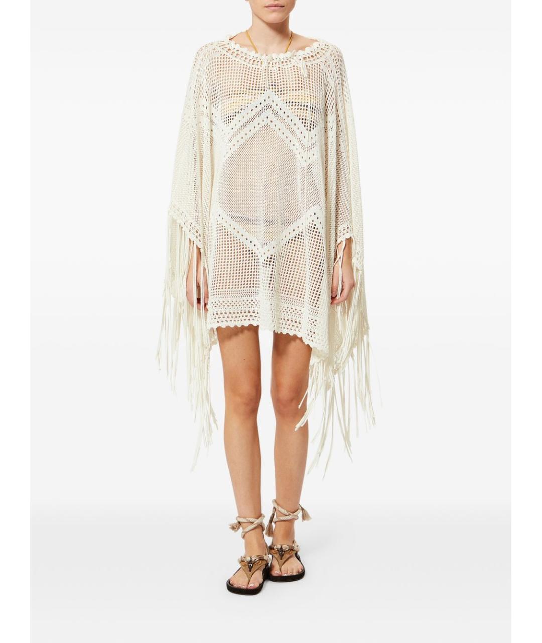 ISABEL MARANT Бежевая хлопковая туника, фото 2