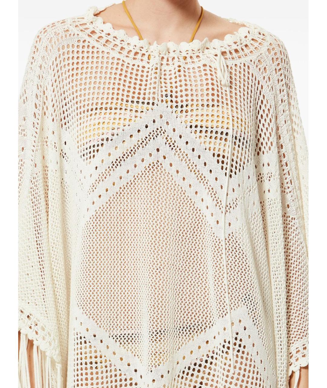 ISABEL MARANT Бежевая хлопковая туника, фото 4