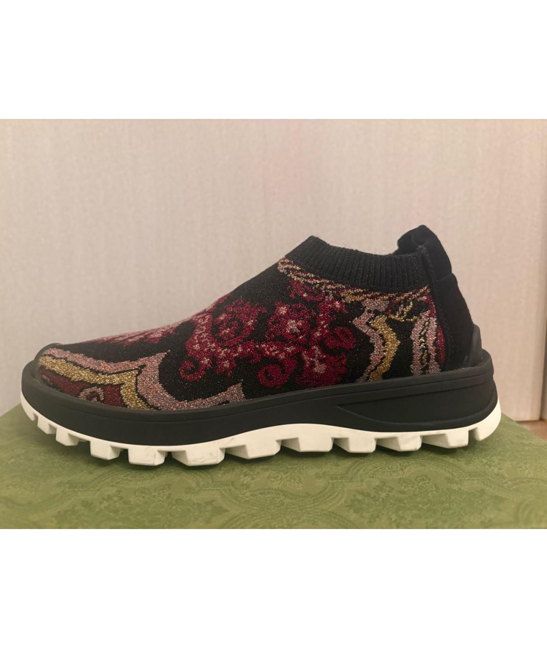 ETRO Мульти текстильные кроссовки, фото 5