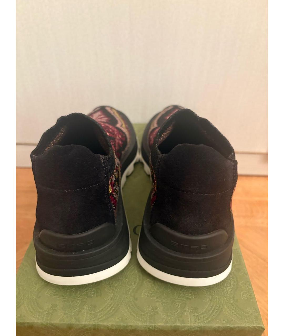 ETRO Мульти текстильные кроссовки, фото 4