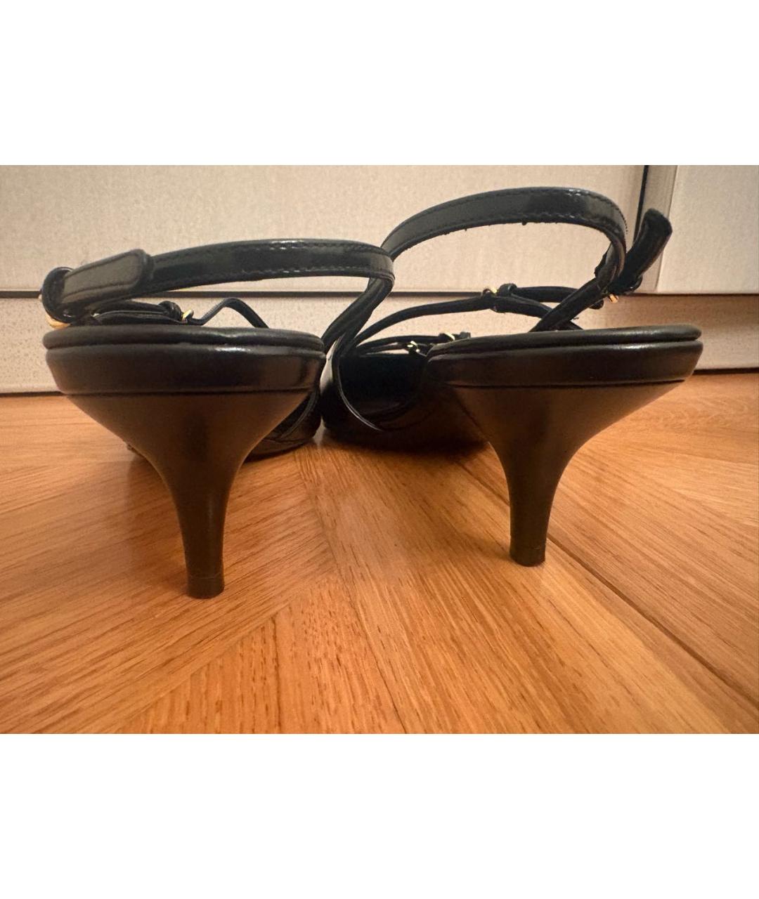 MIU MIU Черные кожаные туфли, фото 3