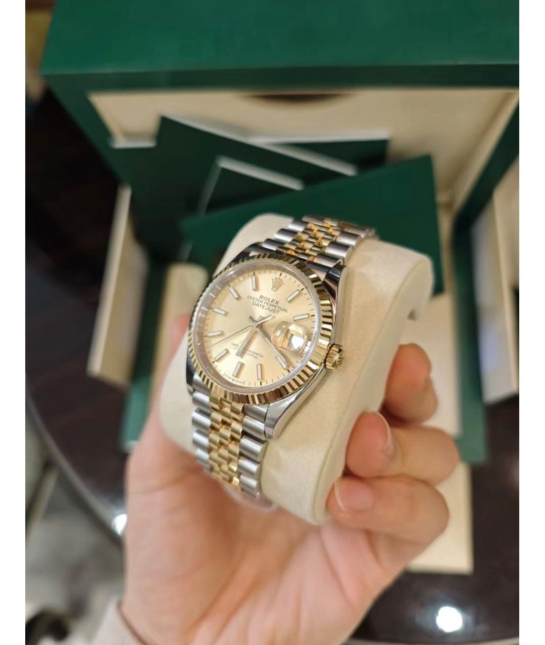 ROLEX Золотые часы из желтого золота, фото 4