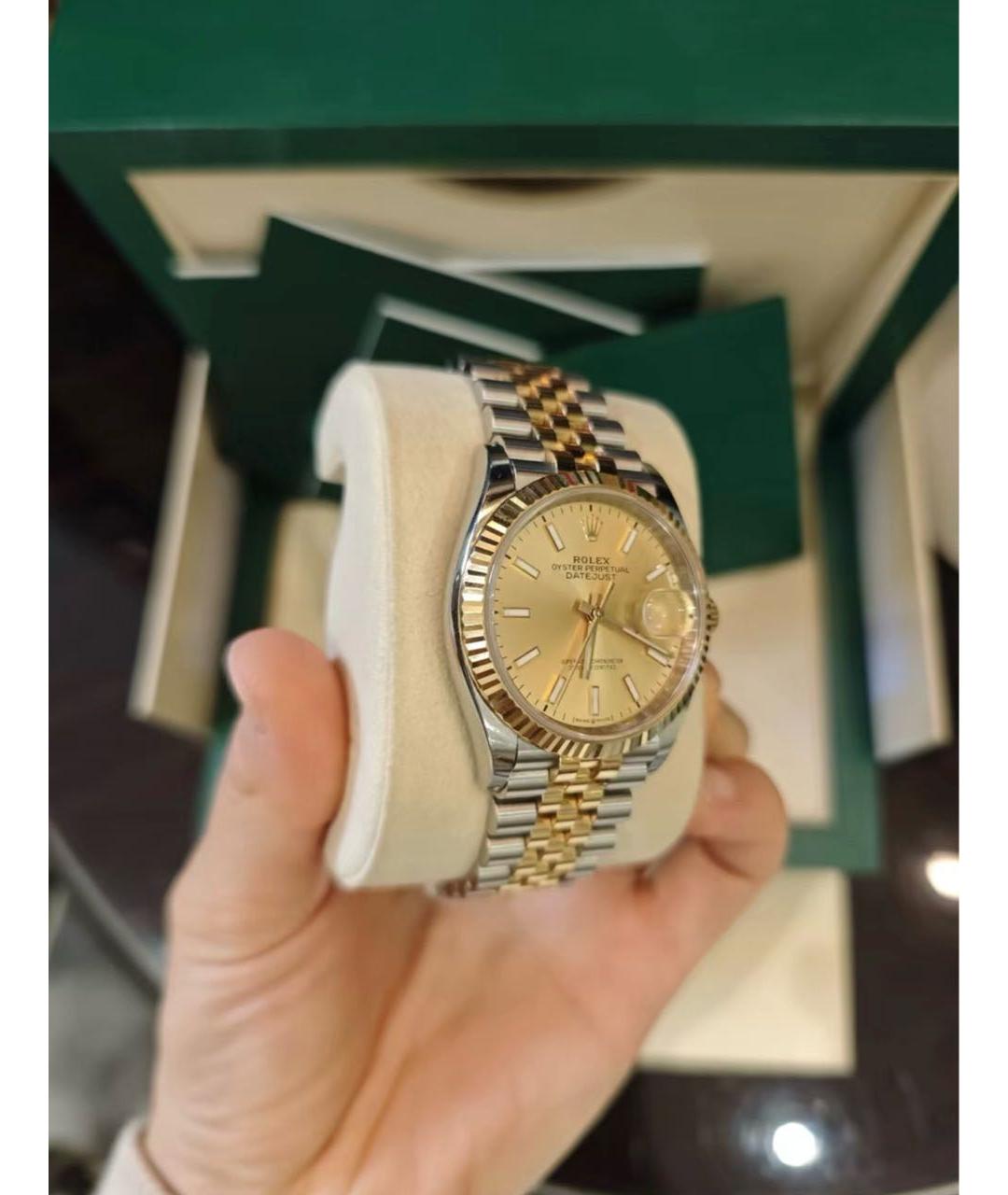 ROLEX Золотые часы из желтого золота, фото 3