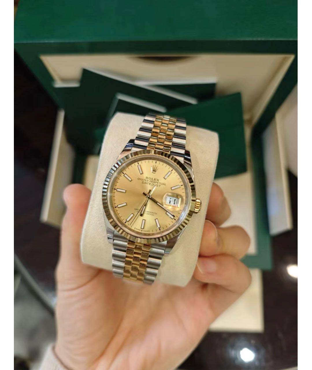 ROLEX Золотые часы из желтого золота, фото 2