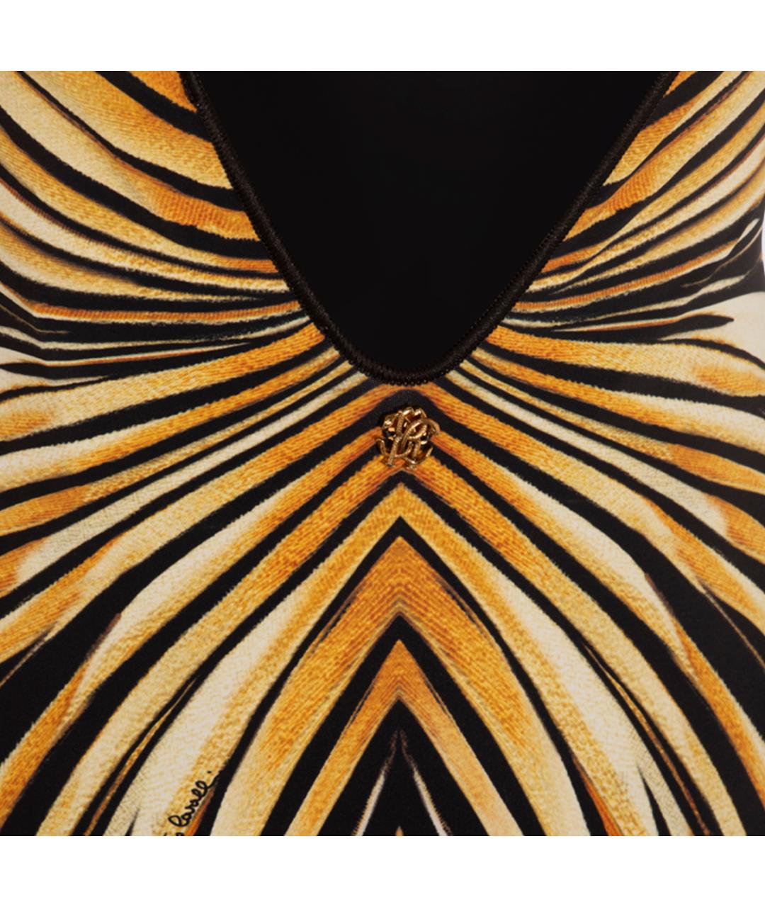 ROBERTO CAVALLI Мульти полиамидовый купальник, фото 5