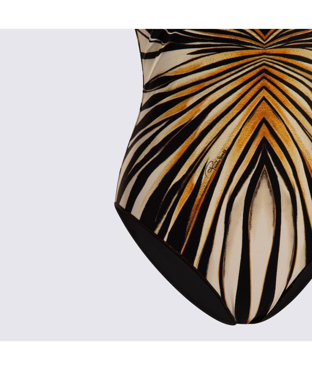 ROBERTO CAVALLI Мульти полиамидовый купальник, фото 3